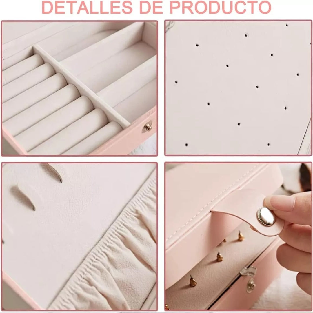 💎 Joyero, Organizador, Estuche Para Joyería, Caja Para Joyas 💼✨