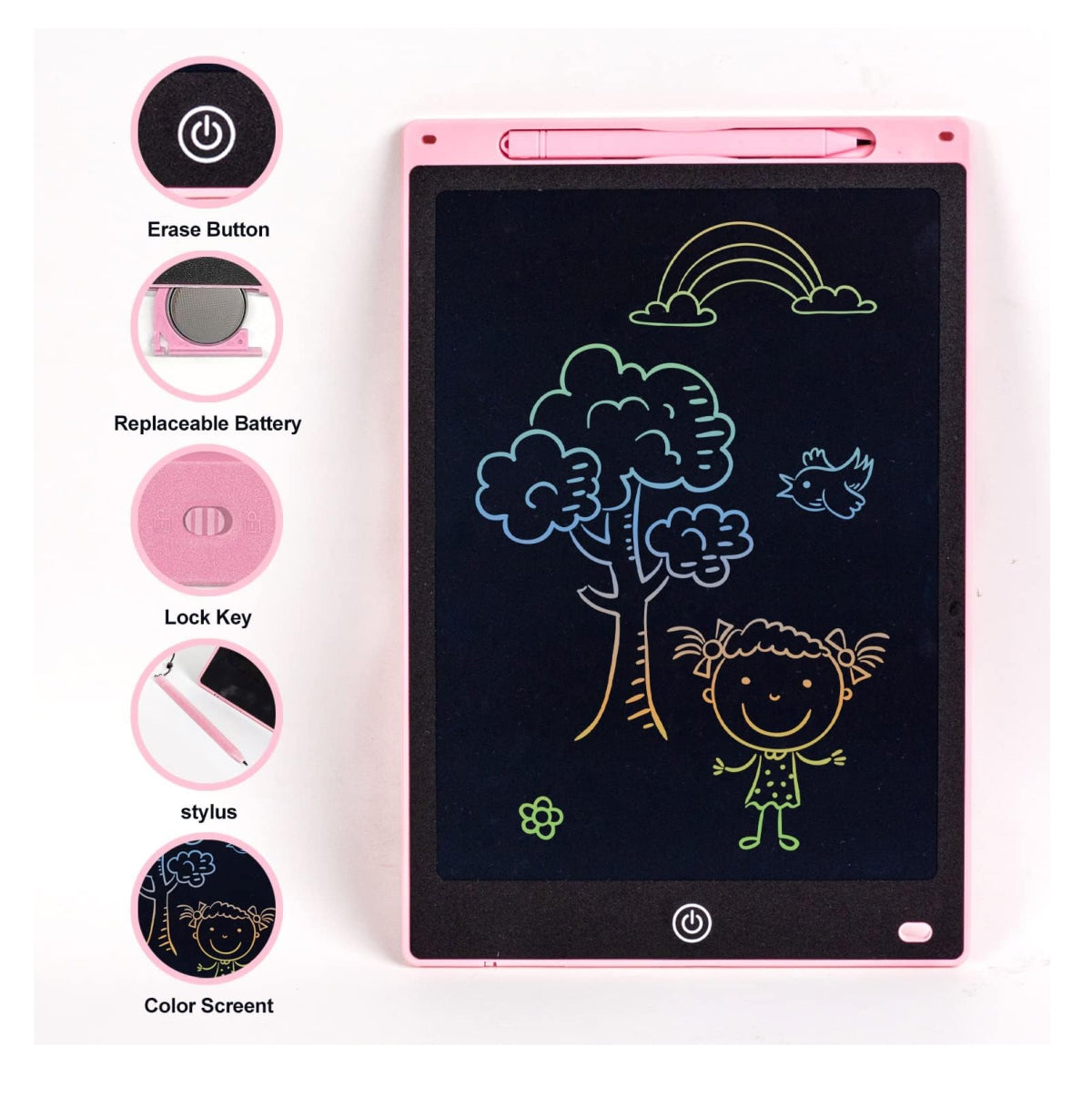 Tablero Pizarra Mágica Niños Lcd 12  pulgadas
