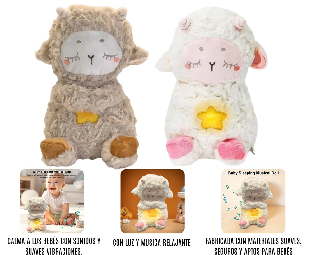 Oveja Tranquilizante 🌙 Tu compañera ideal para noches de sueño profundo y tranquilo